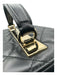 Chanel Black & Gold Lambskin Leather Diamond Quilted Gold Hardware Bag Black & Gold / Small