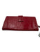 Gucci Red Leather Patent Wallets Red