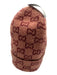 Gucci Pink Wool Monogram Hat Pink / M