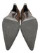 Prada Shoe Size 35.5 Brown Leather Suede Pointed Toe Kitten Heel Booties Brown / 35.5