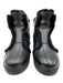 Prada Sport Shoe Size 36 Black Leather Fur lined Side Zip Sneakers Black / 36