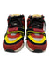 Gucci Shoe Size 36 Multicolor Leather Velcro Strap Mid Top Sneakers Multicolor / 36