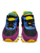 Dolce & Gabbana Shoe Size 36.5 Purple, Yellow, Blue Leather Upper Mesh Sneakers Purple, Yellow, Blue / 36.5
