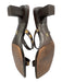 Louis Vuitton Shoe Size 36 Mixed Brown Leather Square Toe Checkered Pumps Mixed Brown / 36