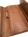 Louis Vuitton Mixed Brown Coated Canvas Snap Button Monogram Card Slots Wallets Mixed Brown
