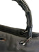 Gucci Black Nylon Tote Bamboo Handle Bag Black / Small