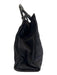 Gucci Black Nylon Tote Bamboo Handle Bag Black / Small