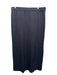Misook Size L Black Acrylic Elastic Waist Skirt Black / L