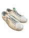 Oliver Cabell Shoe Size 38 White Leather Round Toe Blue Accent Lace Up Shoes White / 38