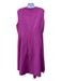 Oscar De La Renta Size 16 Fuschia Pink Wool Blend Sleeveless Princess Cut Dress Fuschia Pink / 16