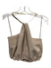 The Bar Size S Beige Polyester Chain Neckline Halter Crop Top Beige / S