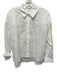 Standard James Perse Size 1 White Cotton Long Sleeve Button Down Collar Top White / 1