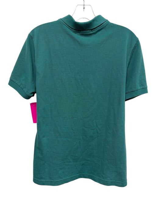 Lacoste Live Size M Teal Green Cotton Collared Polo Top Teal Green / M