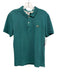 Lacoste Live Size M Teal Green Cotton Collared Polo Top Teal Green / M