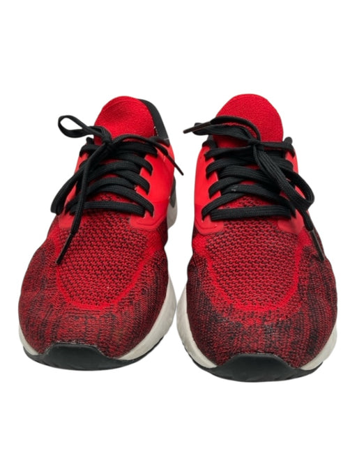 Nike Shoe Size 7 Red & Black Synthetic Heathered Running Low Top Laces Sneakers Red & Black / 7