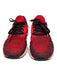 Nike Shoe Size 7 Red & Black Synthetic Heathered Running Low Top Laces Sneakers Red & Black / 7