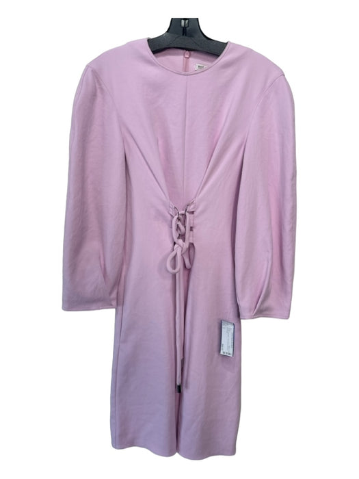 Tibi Size 2 Purple Polyester Long Sleeve lace up Dress Purple / 2