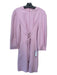 Tibi Size 2 Purple Polyester Long Sleeve lace up Dress Purple / 2