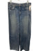 Rag & Bone Size L Medium Wash Cotton Elastic Waist Jean Print Faux Pants Medium Wash / L