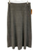 ASTR Size S Gray Polyester Elastic Heathered Skirt Gray / S