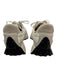New Balance Shoe Size 8 White, Gray, Black Leather & Synthetic Lace Up Sneakers White, Gray, Black / 8