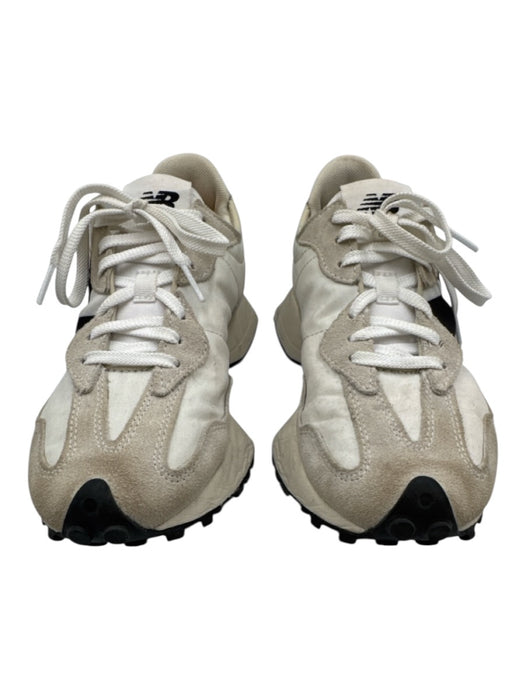 New Balance Shoe Size 8 White, Gray, Black Leather & Synthetic Lace Up Sneakers White, Gray, Black / 8
