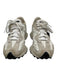 New Balance Shoe Size 8 White, Gray, Black Leather & Synthetic Lace Up Sneakers White, Gray, Black / 8