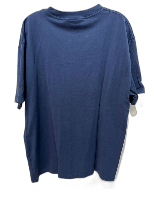 Masters Size XL Navy Cotton logo T shirt Crew Men's Short Sleeve Navy / XL