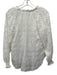 Karlie Size M White Cotton Eyelet Flowers High Rise Button Down Short Set White / M