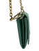 Tory Burch Turquoise Leather Gold Tone Hardware Flap Logo Chain Strap Bag Turquoise / S