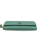 Tory Burch Turquoise Leather Gold Tone Hardware Flap Logo Chain Strap Bag Turquoise / S