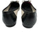 Salvatore Ferragamo Shoe Size 11 Cream Beige & Black Bow detail Toe Cap Flats Cream Beige & Black / 11