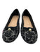 Christian Dior Shoe Size 41.5 Black & White textile upper Tweed Round Toe Pumps Black & White / 41.5