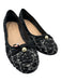 Christian Dior Shoe Size 41.5 Black & White textile upper Tweed Round Toe Pumps Black & White / 41.5