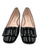Roger Vivier Shoe Size 42 Black Synthetic Leather Upper Patent Square Toe Pumps Black / 42