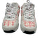 Chanel Shoe Size 42 White & Pink Textile & Leather Upper Tweed Low Top Sneakers White & Pink / 42