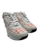 Chanel Shoe Size 42 White & Pink Textile & Leather Upper Tweed Low Top Sneakers White & Pink / 42