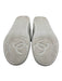Chanel Shoe Size 42 White Calfskin Leather Lace Up Gold Logo Low Top Sneakers White / 42