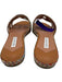 Aquazzura Shoe Size 42 Gold & Multi Canvas Braided Metallic Espadrille Sandals Gold & Multi / 42