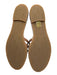 Aquazzura Shoe Size 42 Gold & Multi Canvas Braided Metallic Espadrille Sandals Gold & Multi / 42