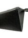 Louis Vuitton Black Taiga Leather Zip Top Silver Logo Clutch Card Slots Bag Black / S