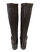 Aquatalia Shoe Size 10.5 Dark Chocolate Brown Leather Upper Buckle Detail Boots Dark Chocolate Brown / 10.5