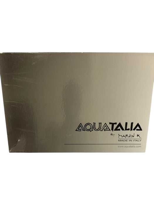 Aquatalia Shoe Size 10.5 Dark Chocolate Brown Leather Upper Buckle Detail Boots Dark Chocolate Brown / 10.5