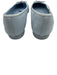 Chanel Shoe Size 42 Light Blue Suede Round Cap Toe Interlocking CC Ballet Flats Light Blue / 42