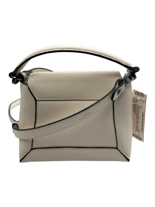 Strathberry Bag Small Ivory White Leather Crossbody Strap Ivory White / Small