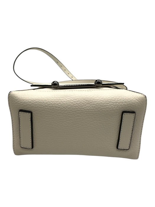 Strathberry Bag Small Ivory White Leather Crossbody Strap Ivory White / Small