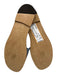 Christian Dior Shoe Size 42 Dusty Blue Leather Textile Logo Open Toe Sandals Dusty Blue / 42
