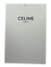 Celine Shoe Size 41 Beige & Tan Leather Textile Triomphe Open Toe Slide Sandals Beige & Tan / 41
