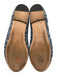 Christian Dior Shoe Size 42 Blue & White Tweed Bow Pearl Detail Logo Flats Blue & White / 42