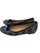 Christian Dior Shoe Size 42 Blue & White Tweed Bow Pearl Detail Logo Flats Blue & White / 42